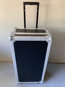 lot 41 image: Hard Sided Rolling Case