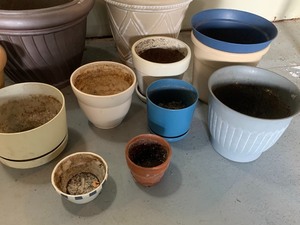 lot 50 image: Variety of Planters