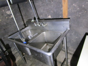 Stainless Sink &  Drainboard