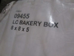 Bakery Boxes