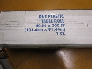Plastic Table roll