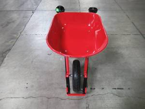 lot 52 image: Milwaukee 6 cu. ft. Heavy Duty Pivot Handle Wheelbarrow 6WBMILHD