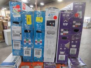 lot 20 image: UNTOUCHED Wholesale Pallet of 40 43 50 & 55 Smart Ultra HD TVs - $ 3,397.88 RETAIL VALUE