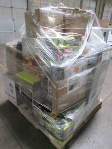 lot 201 image: WHOLESALE MIXED PALLET OF MISCELLANEOUS KITCHEN APPLIANCES, YARD TOOLS, LIGHTING AND MORE - MISSING PARTS, NEEDING REPAIR