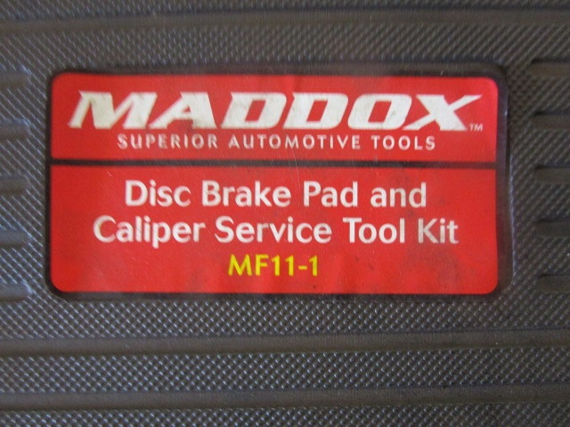 Maddox disc brake pad and caliper service 2024 tool kit