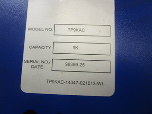 lot 105 image: BEND PAK  AUTO HOIST