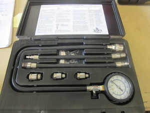 lot 308 image: CORNWELL TOOLS COMPRESSION TESTER KIT