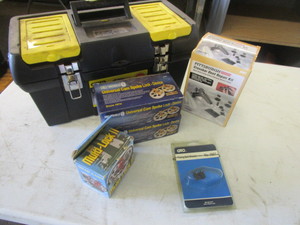 lot 340 image: CROSSBAR DENT REPAIR KIT AND CAM LOCKING TOOLS