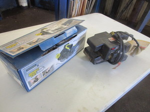 lot 356 image: SKIL BELT SANDER AND CHICAGO ELECTRIC DOUBLE CUT SAW