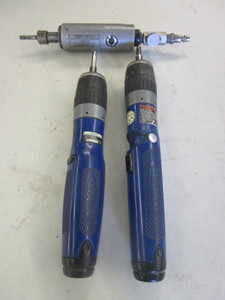 lot 389 image: BLUE POINT AIR DRIVER AND CORDLESS SCREWDRIVERS