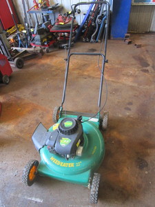 lot 407 image: WEED EATER GAS POWEREED LAWN MOWER