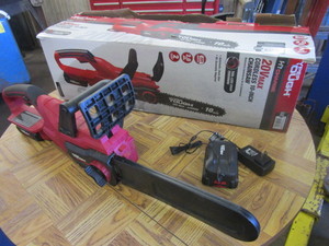 lot 414 image: HYPER TOUGH CORDLESS 10 CHAIN SAW