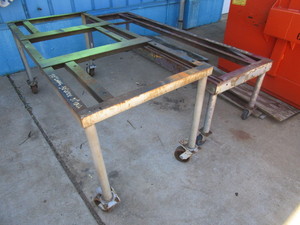 lot 445 image: ROLLING WORK TABLESCARTS