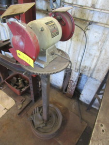 lot 448 image: TOOL SHOP BENCH GRINDER