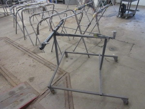 lot 479 image: AUTO BODY PAINT SHOP DRYING RACKS