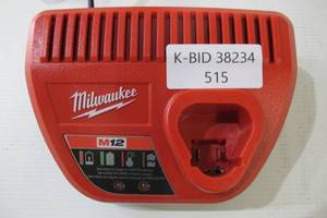 lot 515 image: Milwaukee M12 Lithium Ion Battery Charger 48-59-2401