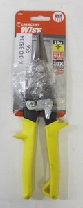 lot 556 image: Crescent WISS 9-34 in. MetalMaster Compound Action Straight Cut Aviation Snips Cutters