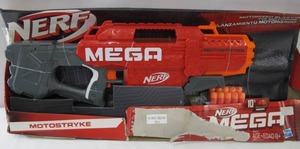 lot 551 image: NERF Motostryke MEGA Motorized Toy Gun Blaster
