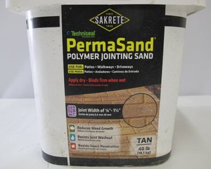 lot 576 image: SAKRETE PermaSand 40 lb. Paver Joint Sand