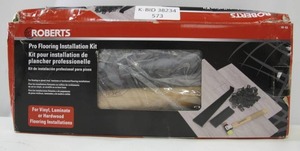 lot 573 image: Roberts Pro Flooring Installation Kit for Vinyl, Laminate and Hardwood Flooring 10-43