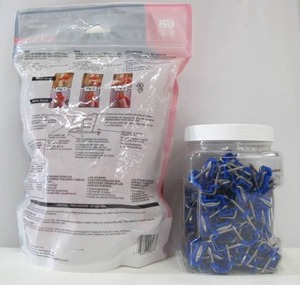 lot 583 image: 2-Pack Gardner Bender MetalWood Cable Ties (220 Pieces)