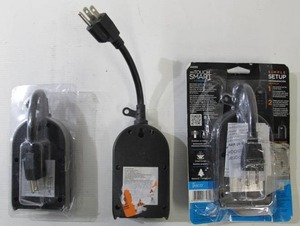 lot 601 image: MyTouchSmart Simple Set Plug-In Dual Digital Outdoor Timer with 2 Grounded Outlets