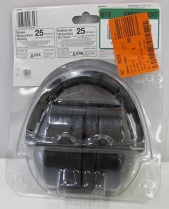 lot 614 image: 3M Black Folding Earmuffs