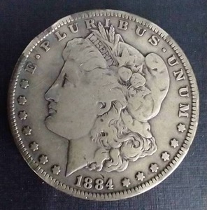1884 Morgan Dollar