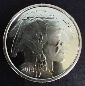 2015 Buffalo Silver Round