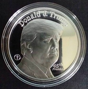 Donald Trump 1 Oz Silver Round