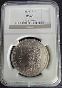 1883-O Morgan Dollar - MS63
