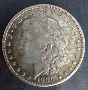 1900 Morgan Dollar