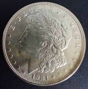 1921 Morgan Dollar