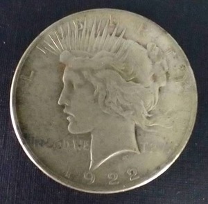 1922-S Peace Dollar