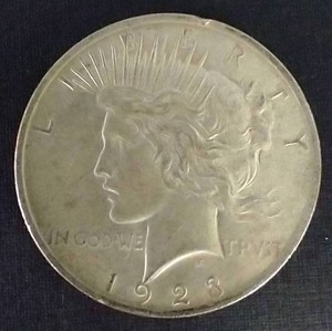 1923 Peace Dollar
