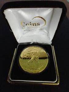 2008 Gold-Plated American Silver Eagle