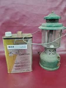 lot 36 image: Coleman Camp Fuel close to full and lantern