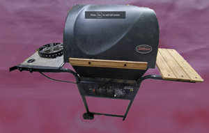 lot 49 image: Propane grill