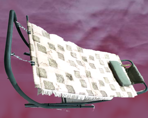 lot 6 image: Fold down portable hammock