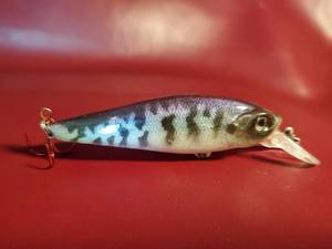 lot 5 image: One of a kind - custom hand painted fishing lure with container