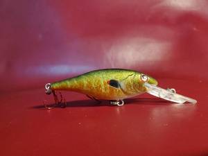 lot 4 image: One of a kind - custom hand painted fishing lure with container