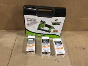 lot 28 image: Surebonder 9615A, Upholstery Stapler (customer return) (see pictures) 