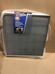 lot 54 image: 24 in. x 25 in. x 5 in. Permanent Electrostatic Air Filter FPR 7 by Air-Care (customer return) (see pictures) 