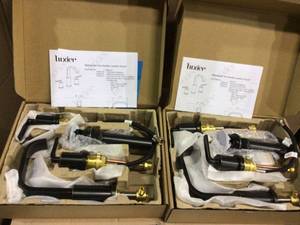 lot 74 image: Contemporary 8 in. Widespread 2-Handle Bathroom Faucet with Pop-Up Drain in Oil Rubbed Bronze by LUXIER (customer return) (see pictures) 