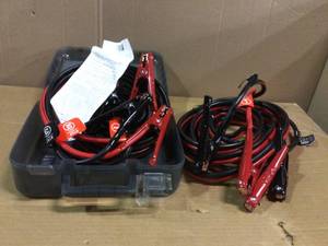 lot 82 image: 4-Gauge 20 ft. UL Booster Cable (customer return) (see pictures) 