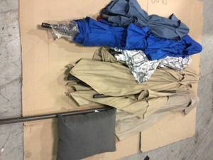 lot 89 image: MIX LOT OF PATIO UMBRELLA