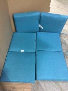 Lake Blue Leala Texture Square Outdoor Seat Cushion (customer return) (see pictures)&nbsp