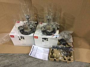 Globe Electric Annecy 3-Light Oil Rubbed Bronze Semi-Flush Mount Light (customer return) (see pictures)&nbsp