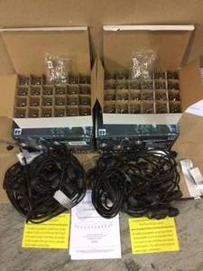 24-Light IndoorOutdoor 48 ft. String Light with S14 Single Filament LED Bulbs (customer return) (see pictures)&nbsp