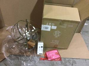 Alma 13 in. Nickel Metal LED Flush Mount by JONATHAN Y (customer return) (see pictures)&nbsp